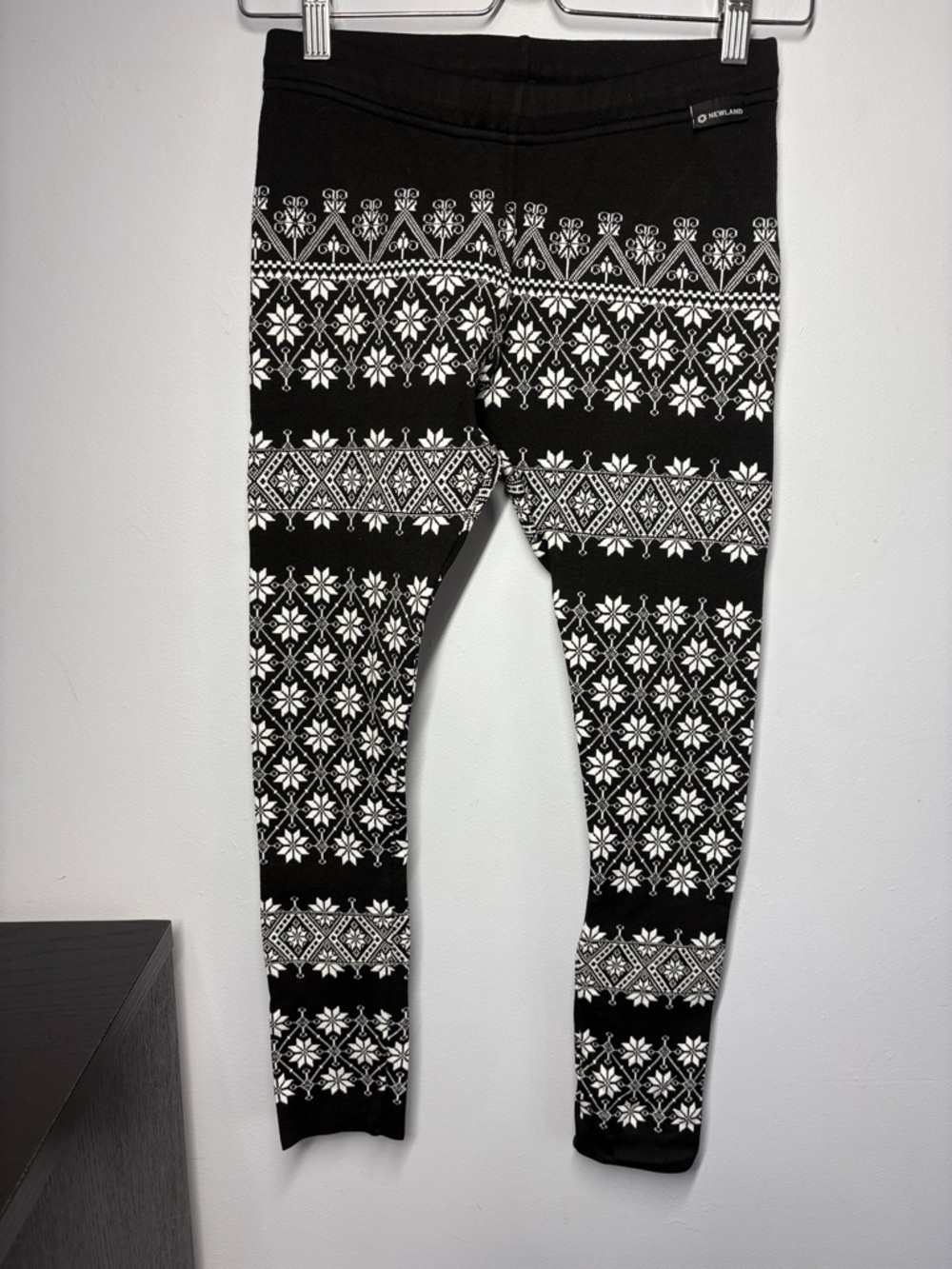 Newland Black Nordic Print Leggings